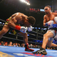 Shawn Porter struggles. (Photo credit: Ed Mullholland/Getty)